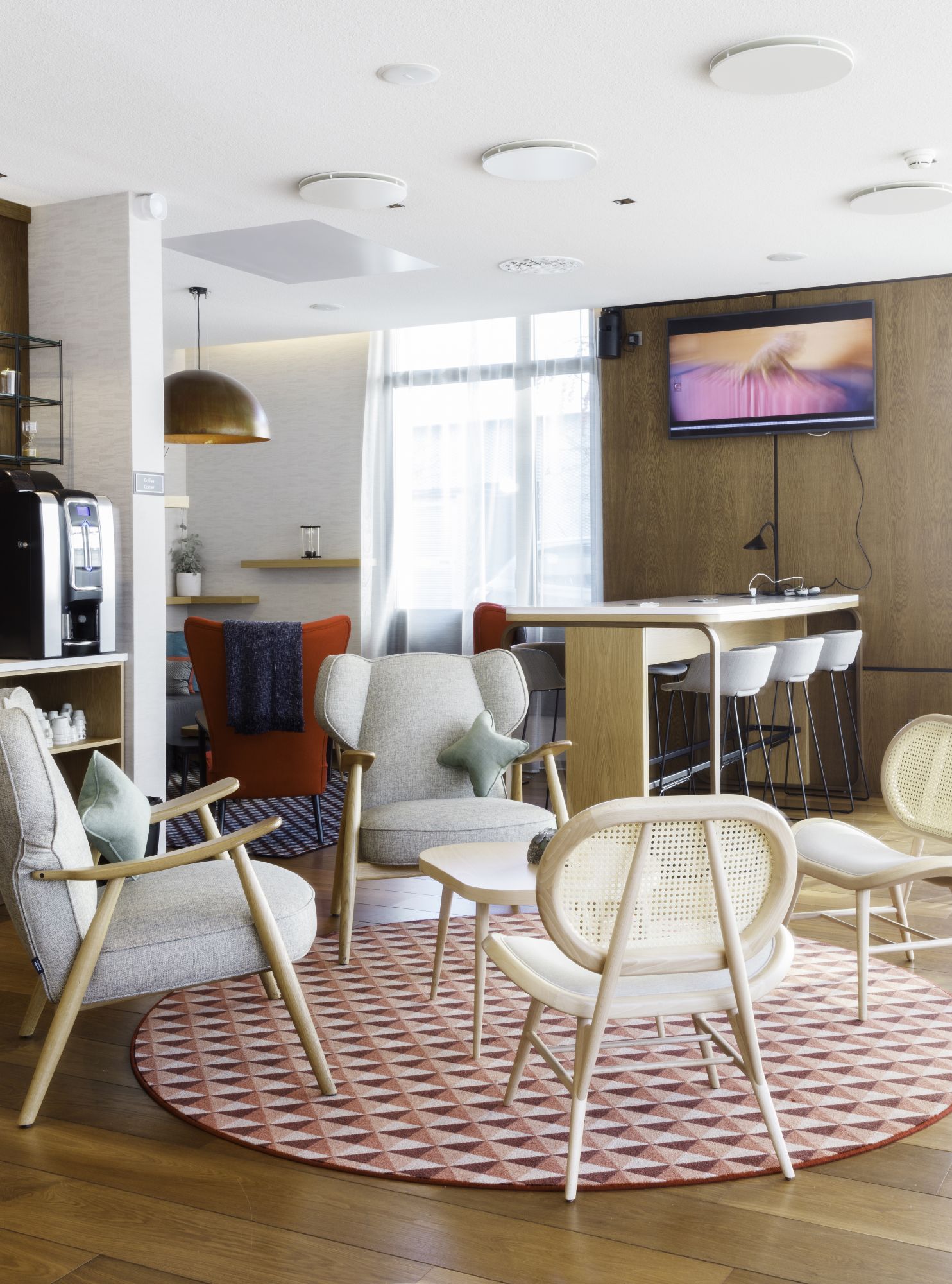 Espace de convivialit&eacute; H&ocirc;tel Marriott